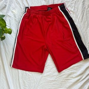 NBN gear Red Basketball Shorts Medium